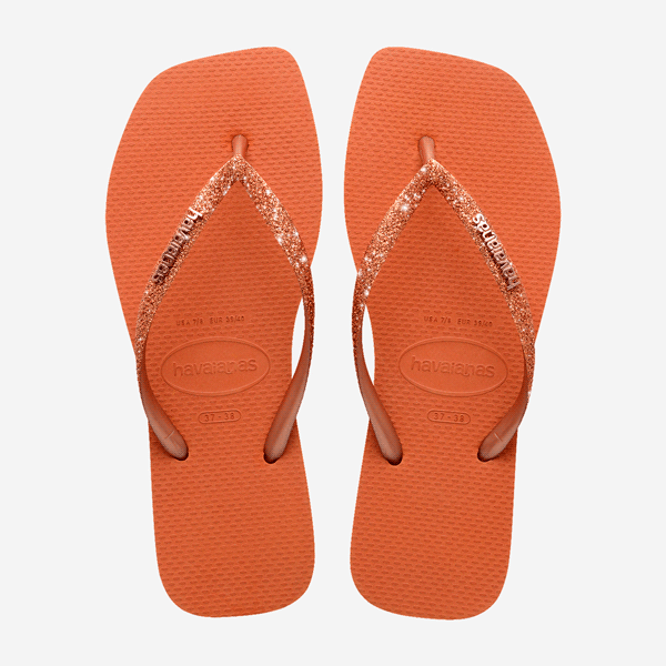 Havaianas Square Glitter in Flip Flops Havaianas