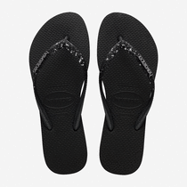Black Flip Flops for Women and Men Havaianas