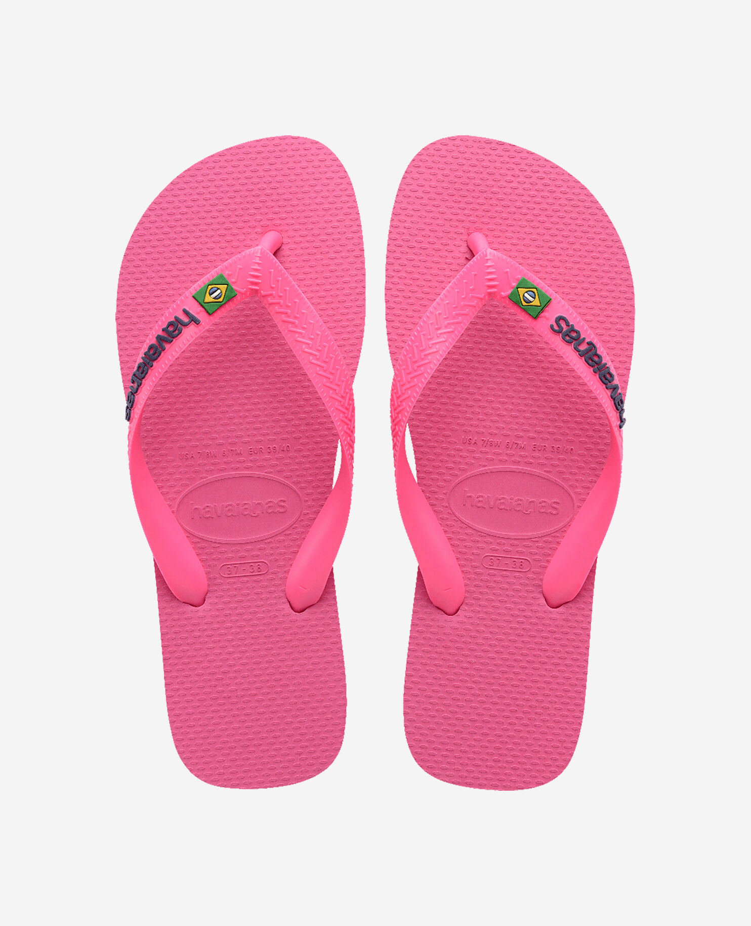 Havaianas Brasil Logo Neon in Hidden Category Havaianas