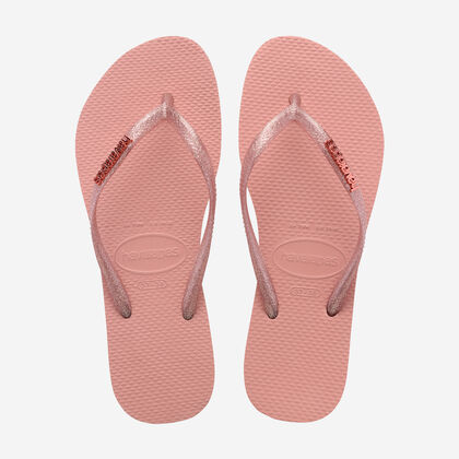 Havaianas Slim Logo Metallic