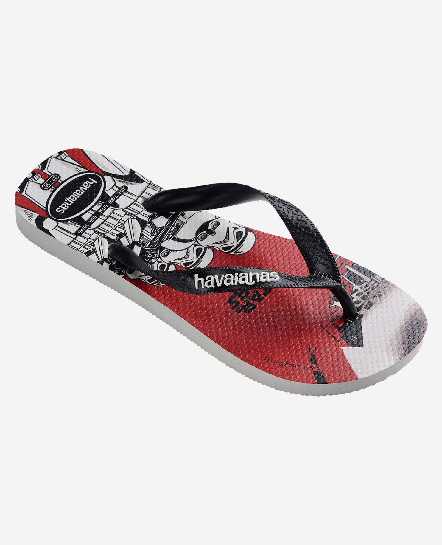 シューズ・サンダルその他 STAR WARS Unisex Rubber Flip-Flops Black Havaianas Star Wars In Black | Durable Rubber Flip Flops