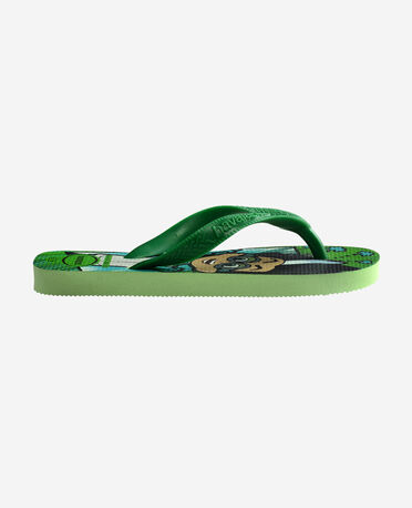 Sandales Tongs Cheerleading HoTFLoPs Vertes - Tailles 10, 11, 12 Enfant - Neuves (sans Emballage)
