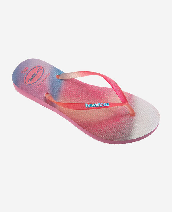Havaianas Slim Metallic Rainbow image number null