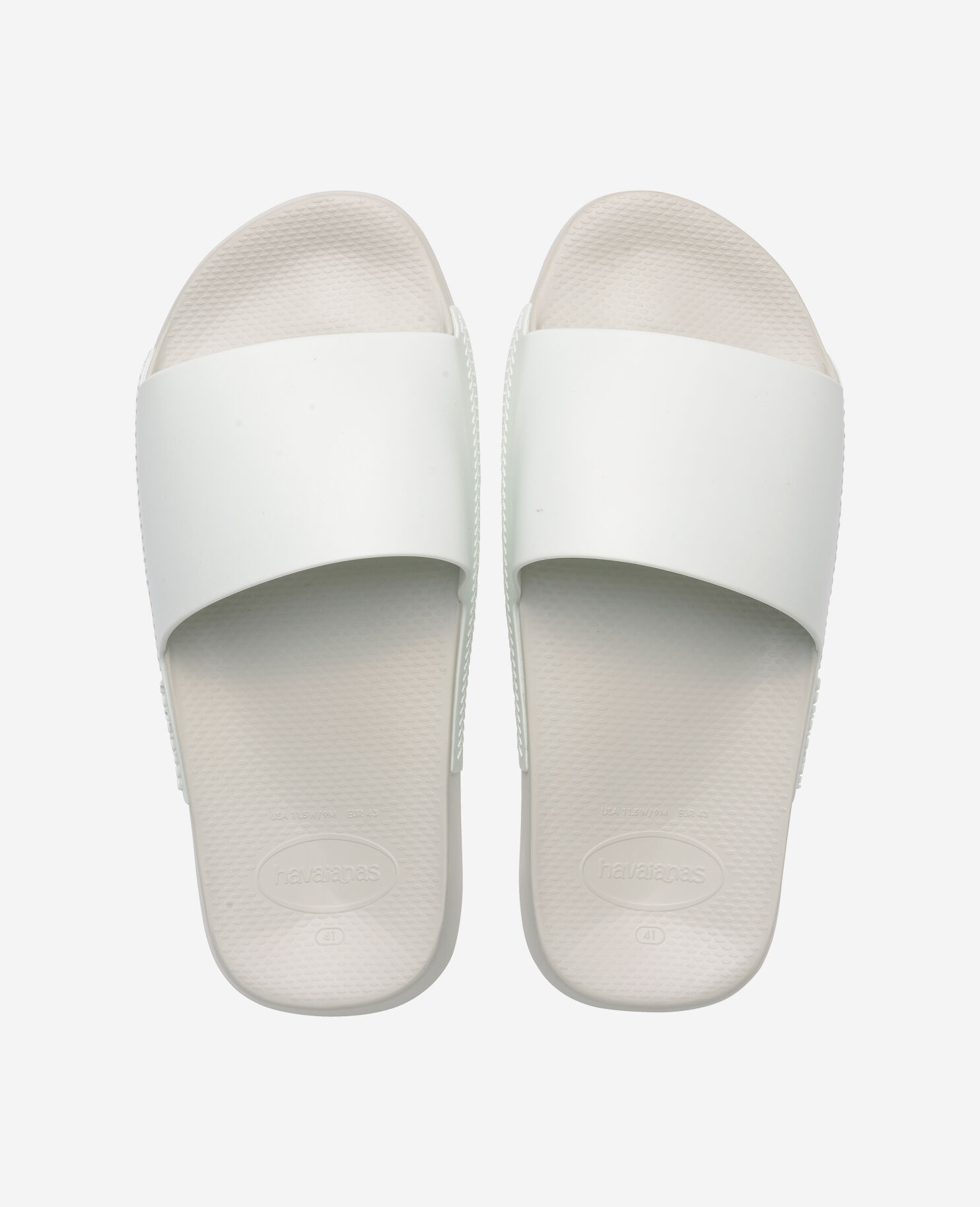White Flip Flops for Women and Men Havaianas