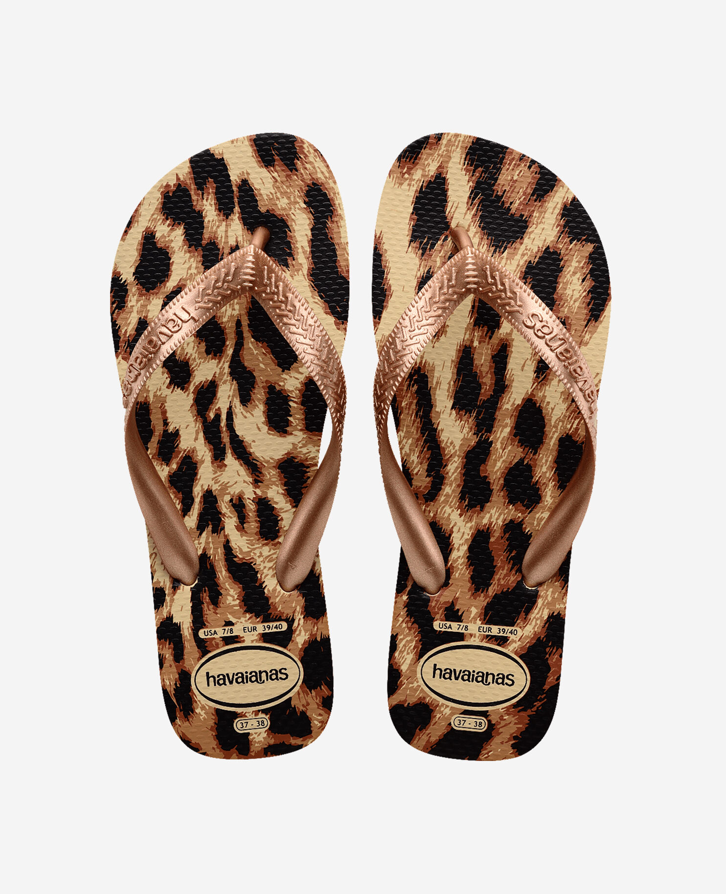 Womens havaianas rose gold sale