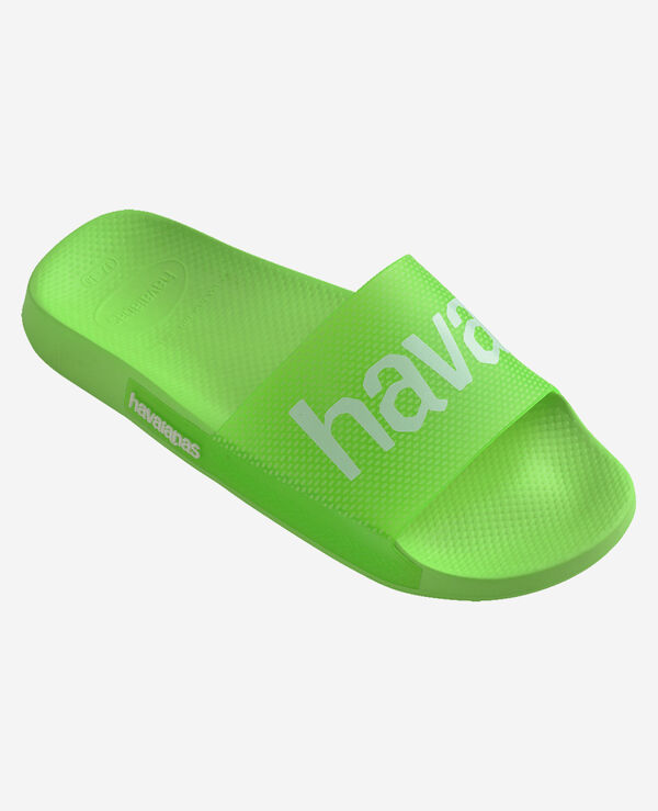 Havaianas Slide Logomania Neon image number null