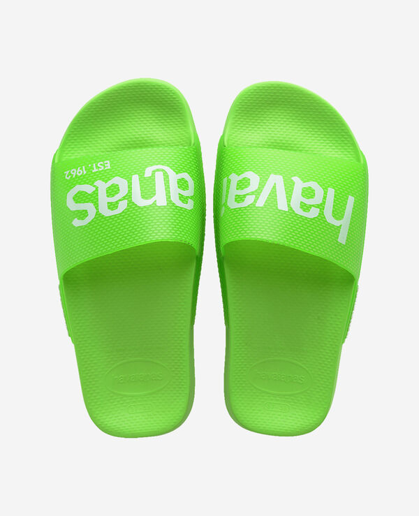 Havaianas Slide Logomania Neon image number null