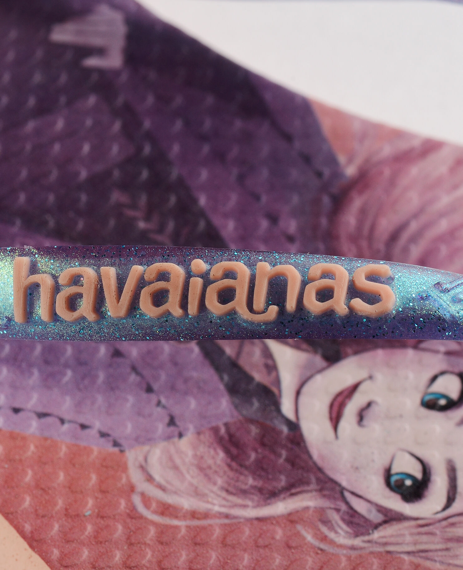 Havaianas Kids Slim Frozen Crystal Rose Kids Flip Flops Havaianas