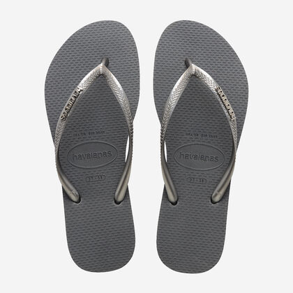 Havaianas Slim Logo Metallic