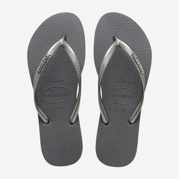 Havaianas Slim Logo Metallic