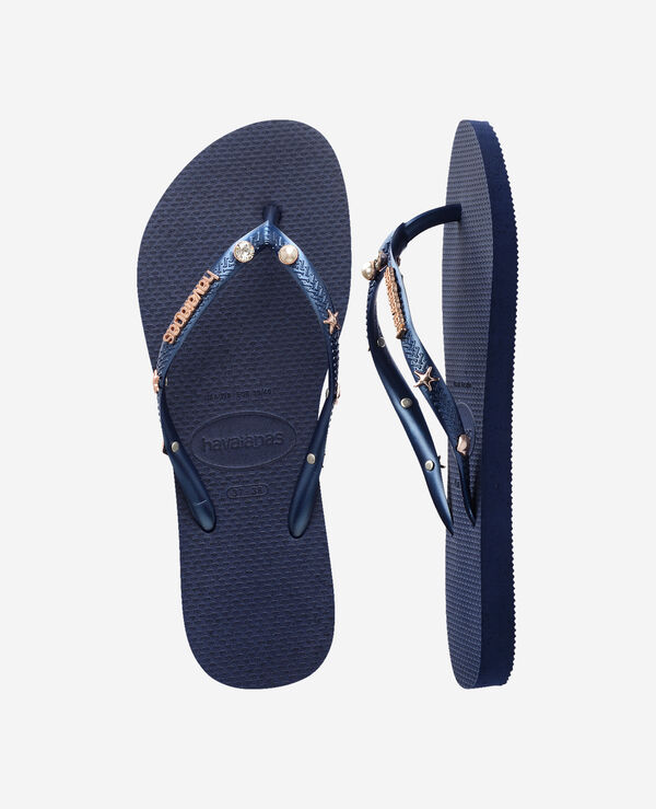 Havaianas Slim Luxury Aqua image number null