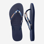 Havaianas Slim Luxury Aqua image number null