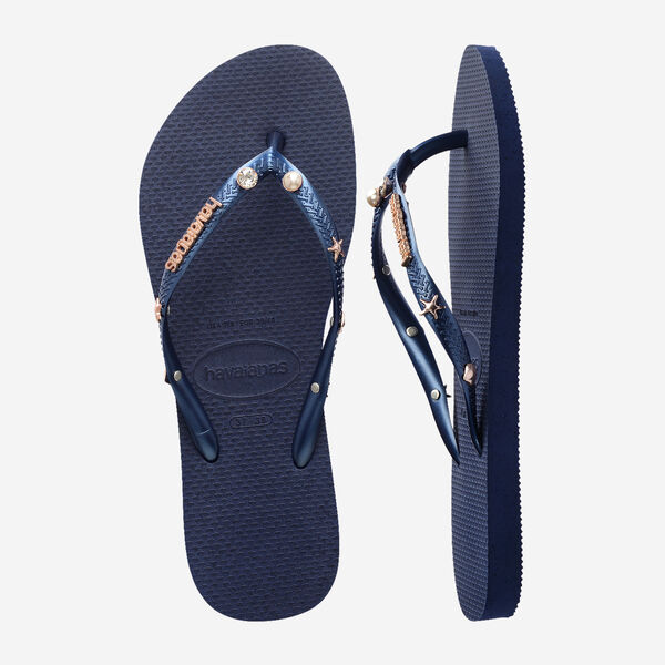 Havaianas Slim Luxury Aqua image number null