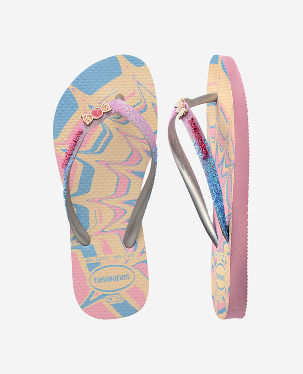 Havaianas Kids Slim Glitter Trendy image number null