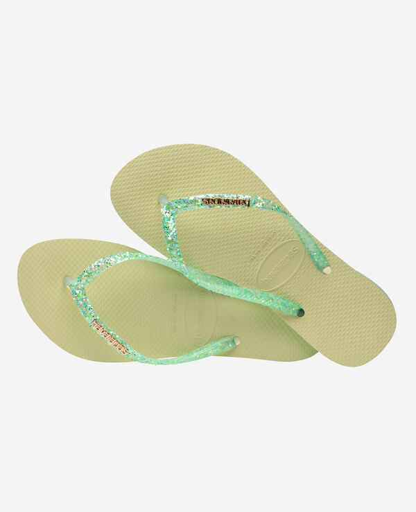Havaianas Slim Glitter Flourish image number null