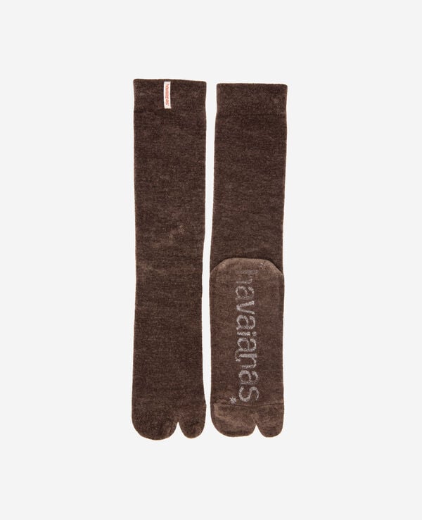 Havaianas Tabi Fur Logo Socks image number null