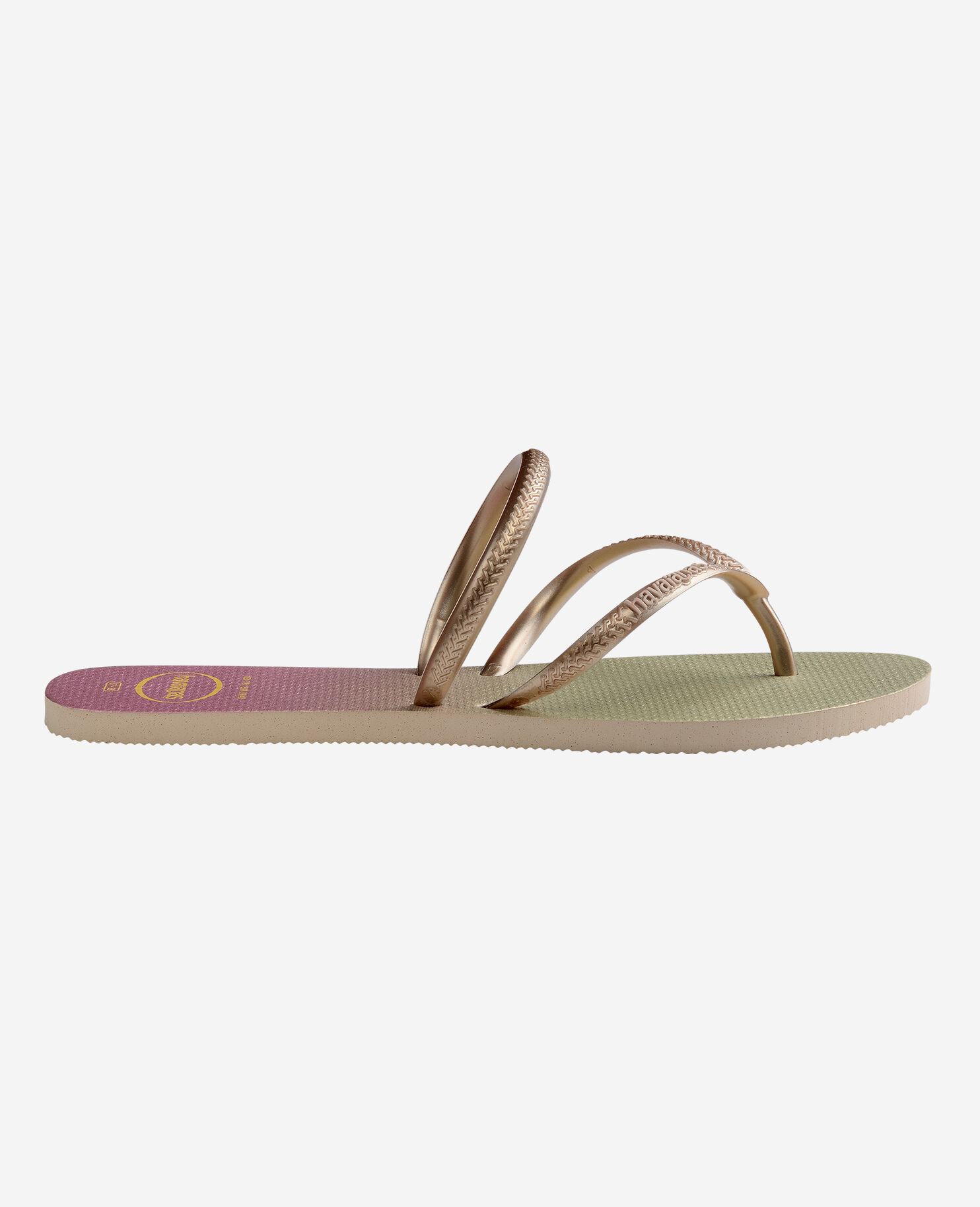 Havaianas Flat Duo Iridescent in women Havaianas