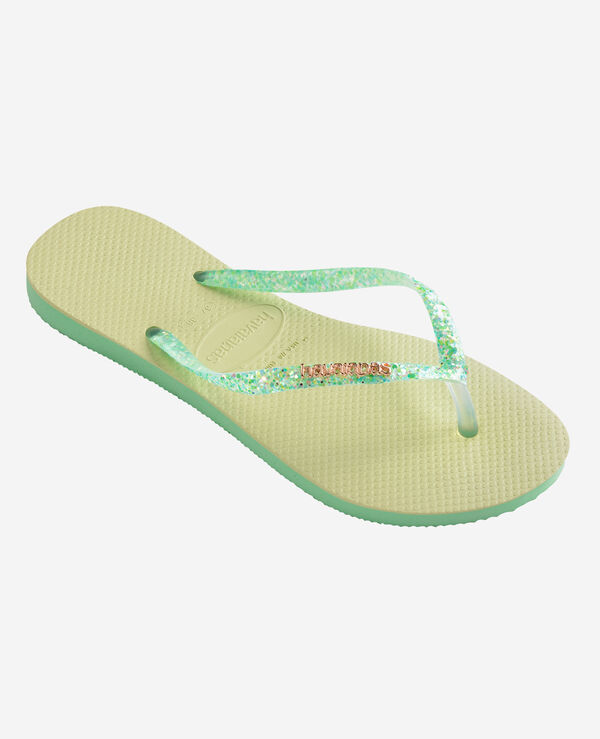 Havaianas Slim Glitter Flourish image number null