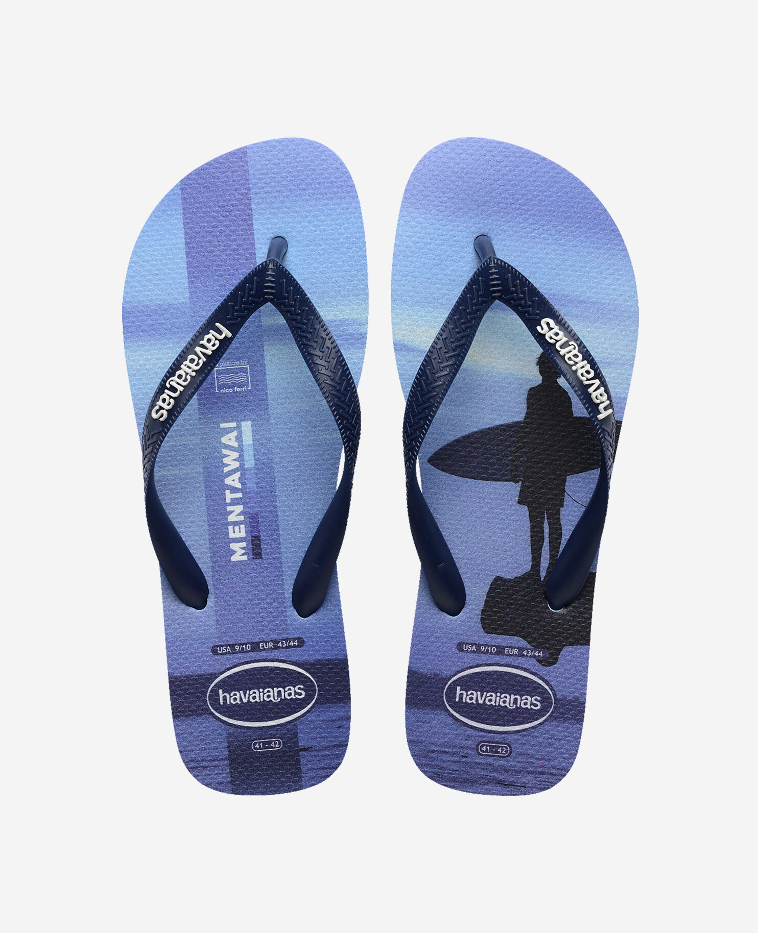 Tongs Havaianas Turquoise - Taille 39 EU - Portées Quelques Fois, état Quasi Neuf - Sandales Femme