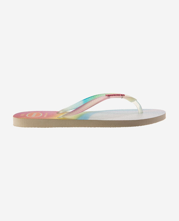 Havaianas Slim Metallic Rainbow image number null