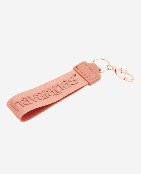 Havaianas Keyring Rubber Glitter image number null