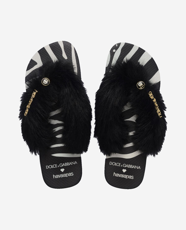 Havaianas Top Dolce&Gabbana Animals Fur image number null