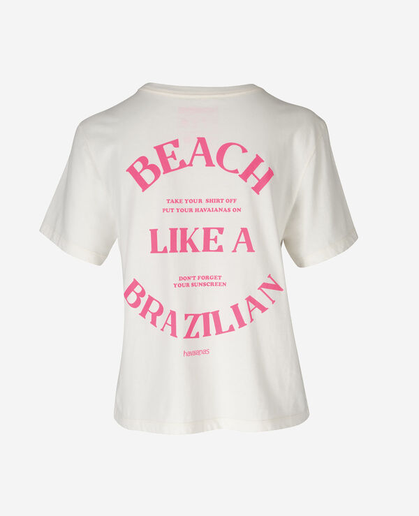 Havaianas T-Shirt W Beach Like A Brazilian BB image number null