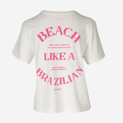 Havaianas T-Shirt W Beach Like A Brazilian BB
