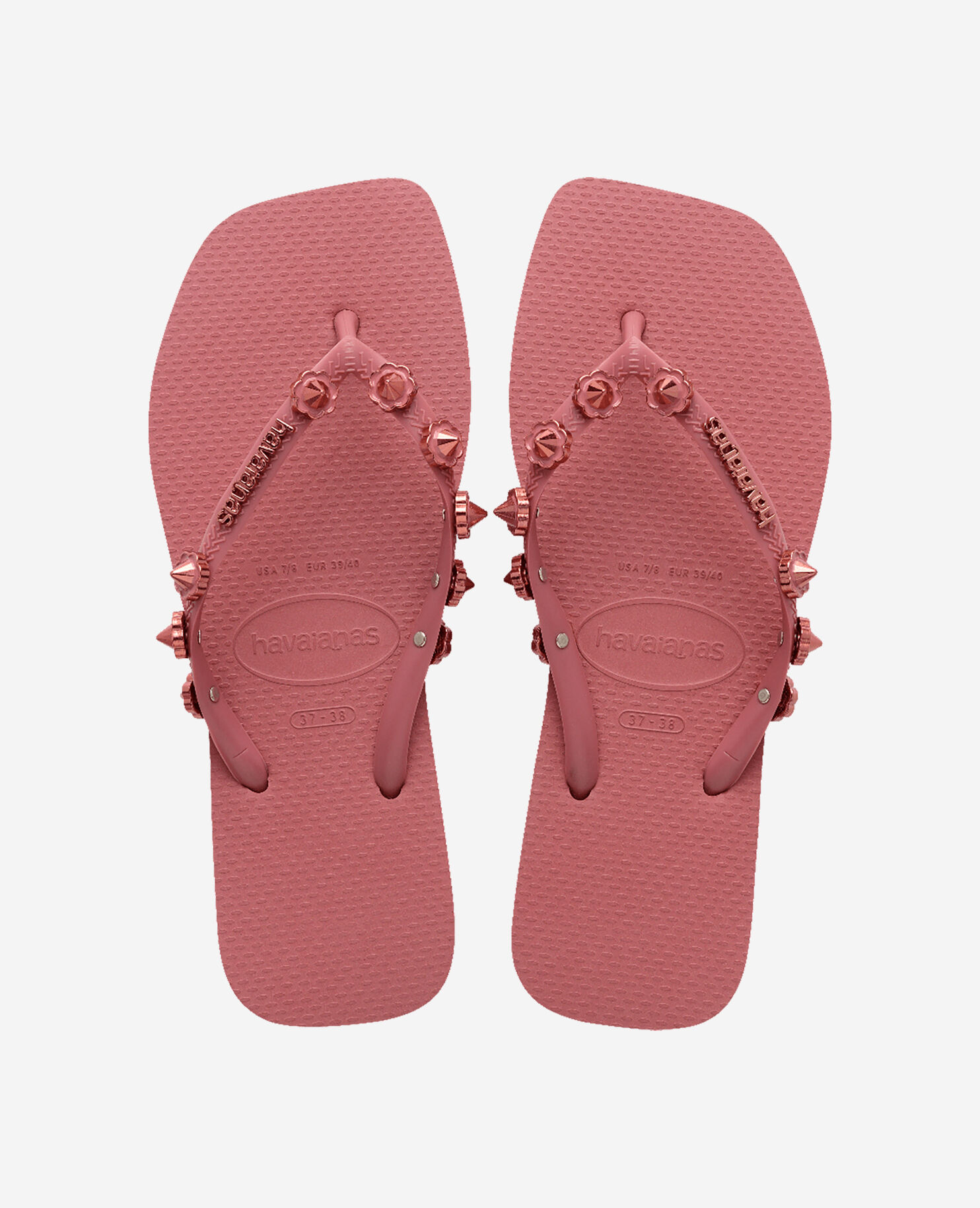 Havaianas slim hardware rose gold online