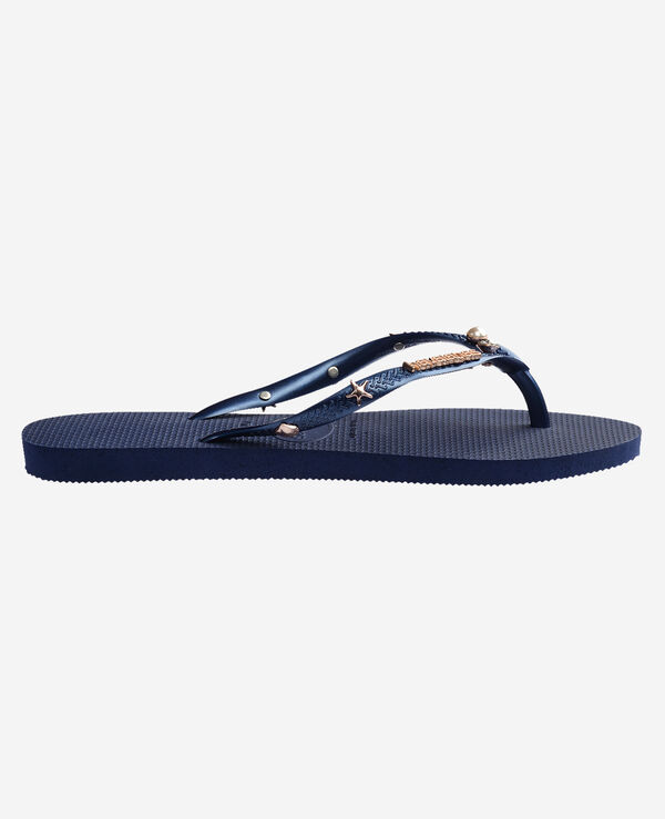 Havaianas Slim Luxury Aqua image number null