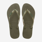 Havaianas Slim Logo Metallic image number null