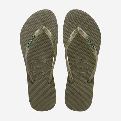 Havaianas Slim Logo Metallic