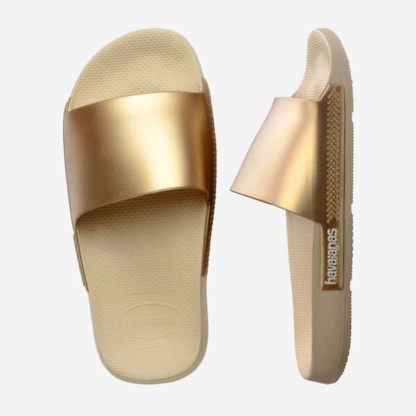Havaianas Slides Classic Metallic image number null