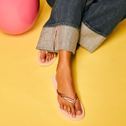 Tongs Havaianas Elegance - Lanières élégantes Pour Femme, Semelle Antidérapante Et Confortable