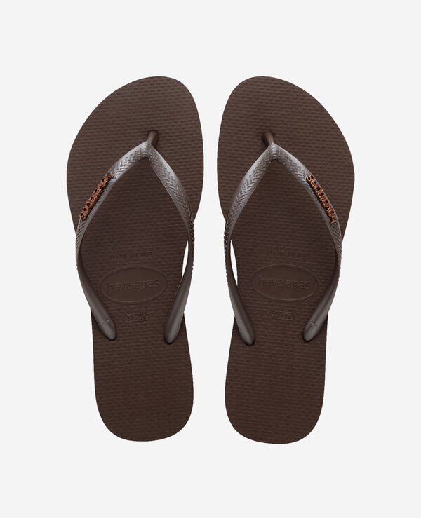 Havaianas Slim Logo Metallic image number null