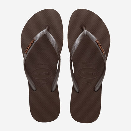 Havaianas Slim Logo Metallic