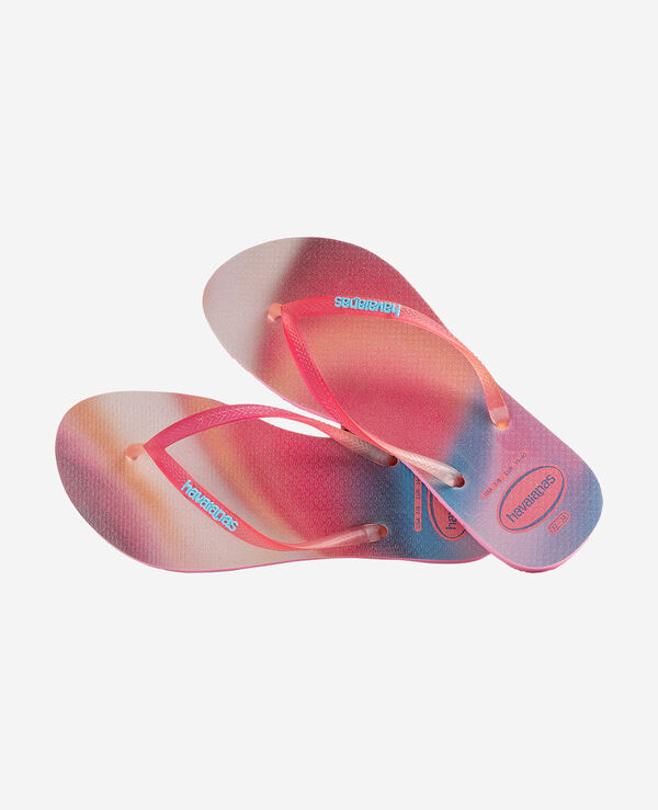 Havaianas Slim Metallic Rainbow image number null