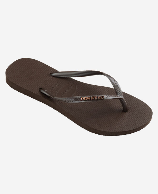 Havaianas Slim Logo Metallic image number null
