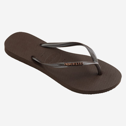 Havaianas Slim Logo Metallic