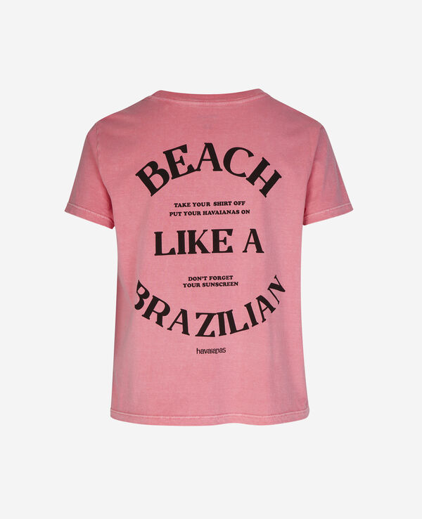 Havaianas T-Shirt W Beach Like A Brazilian BB image number null