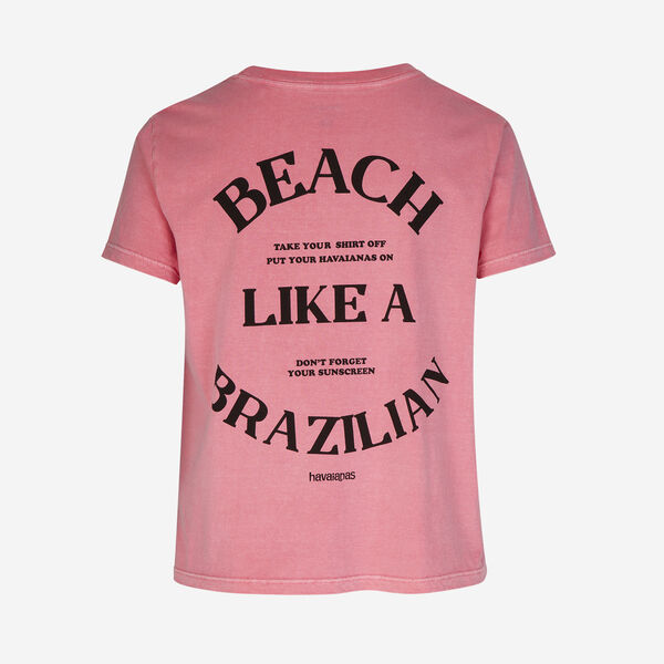 Havaianas T-Shirt W Beach Like A Brazilian BB image number null