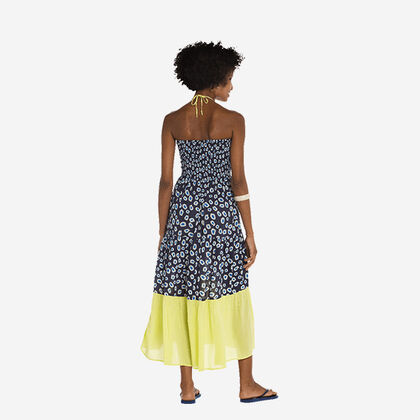 Havaianas Long Dress Bicolour Onca