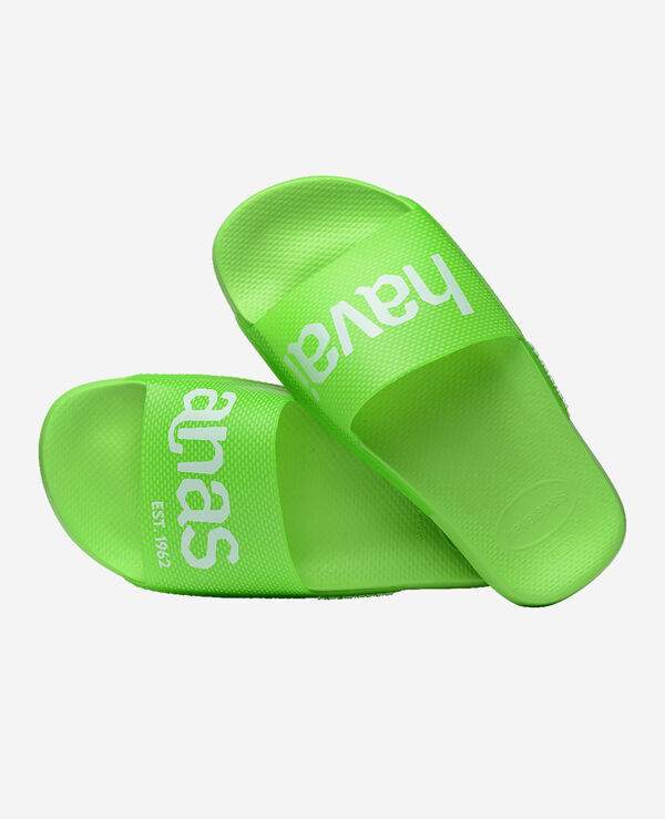 Havaianas Slide Logomania Neon image number null