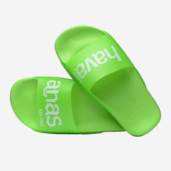 Havaianas Slide Logomania Neon image number null