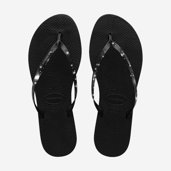 Schwarze Sandalen fur Frauen Havaianas