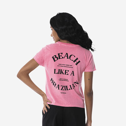 Havaianas T-Shirt W Beach Like A Brazilian BB