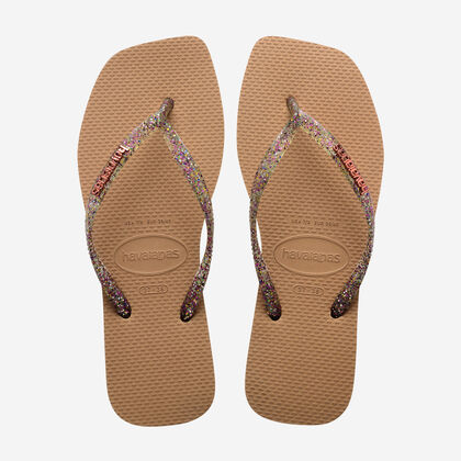 Havaianas Square Logo Metallic