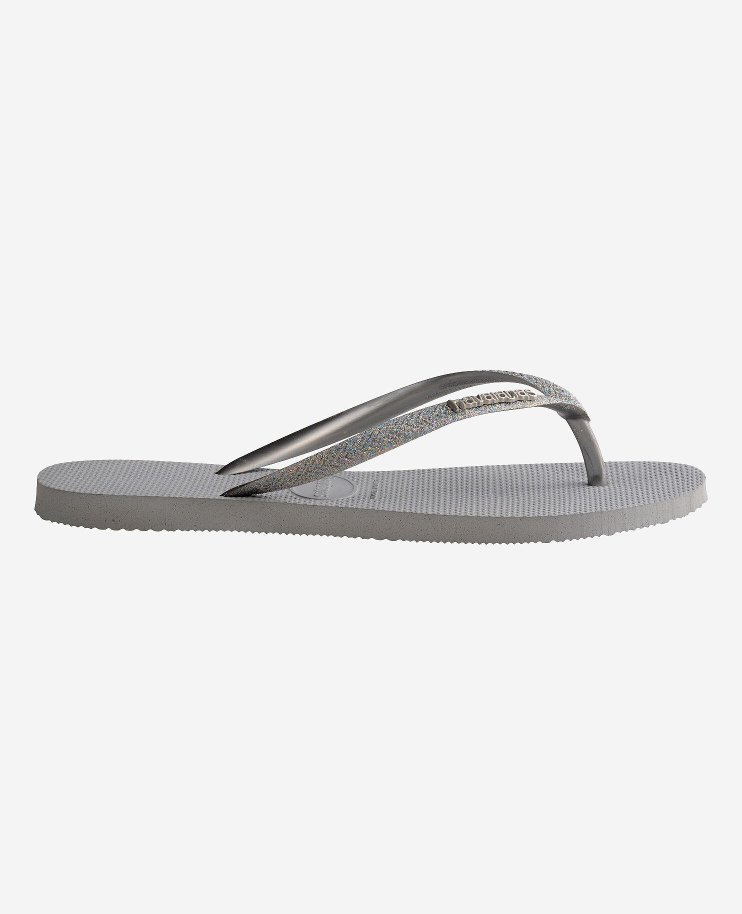 Silver sparkly havaianas sales