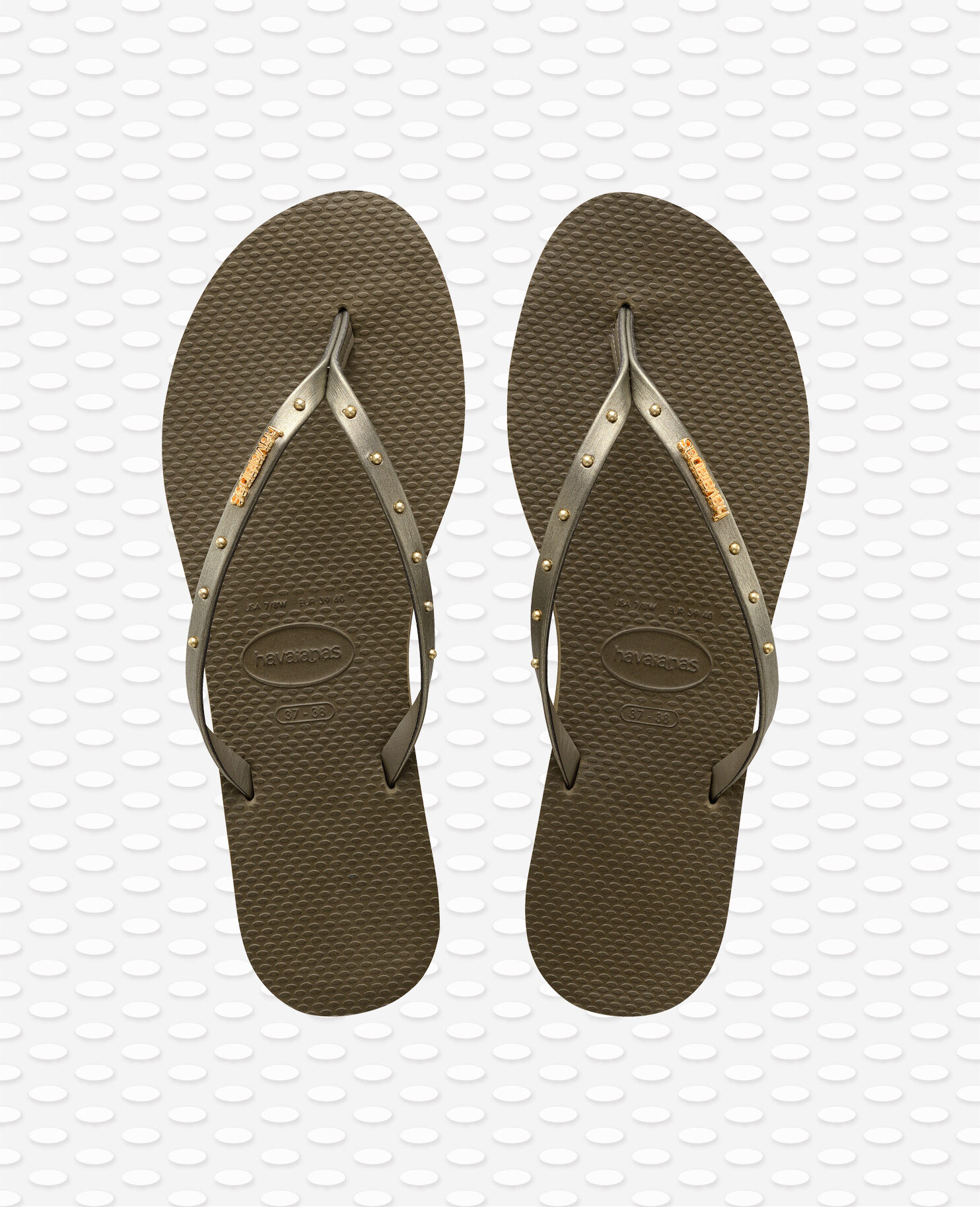 Studded havaianas 2025