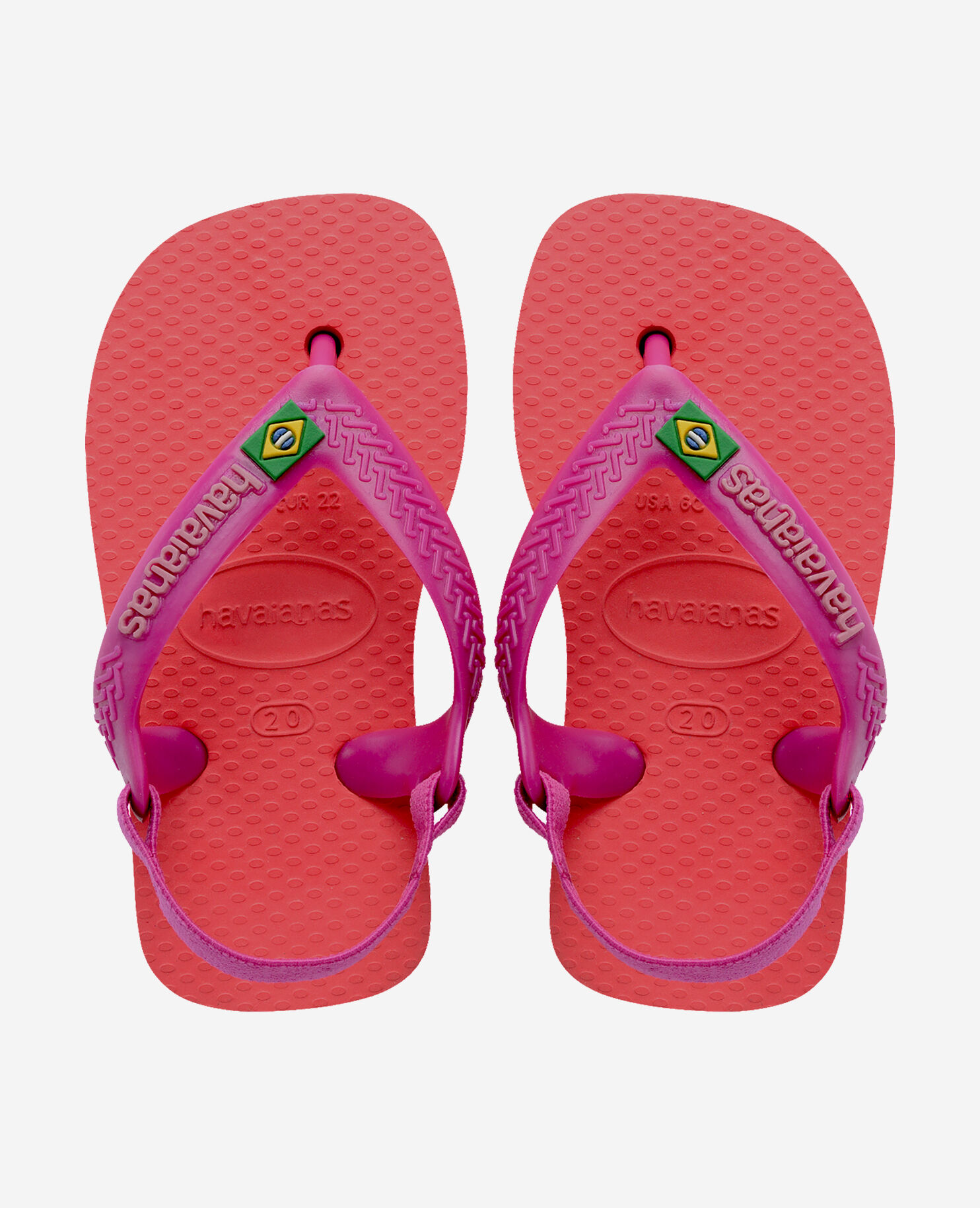 Havaianas Luna Cyber Flip Flops in Pink | UK